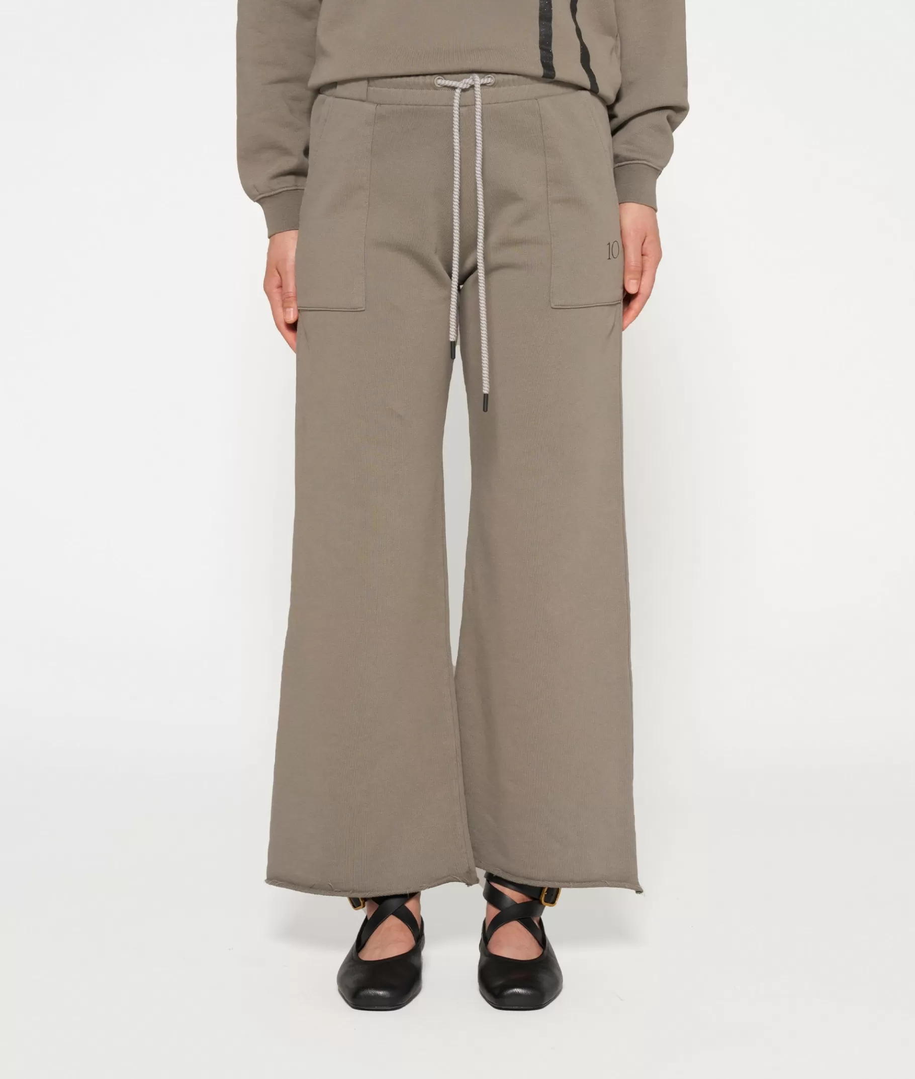 10DAYS flared jogger