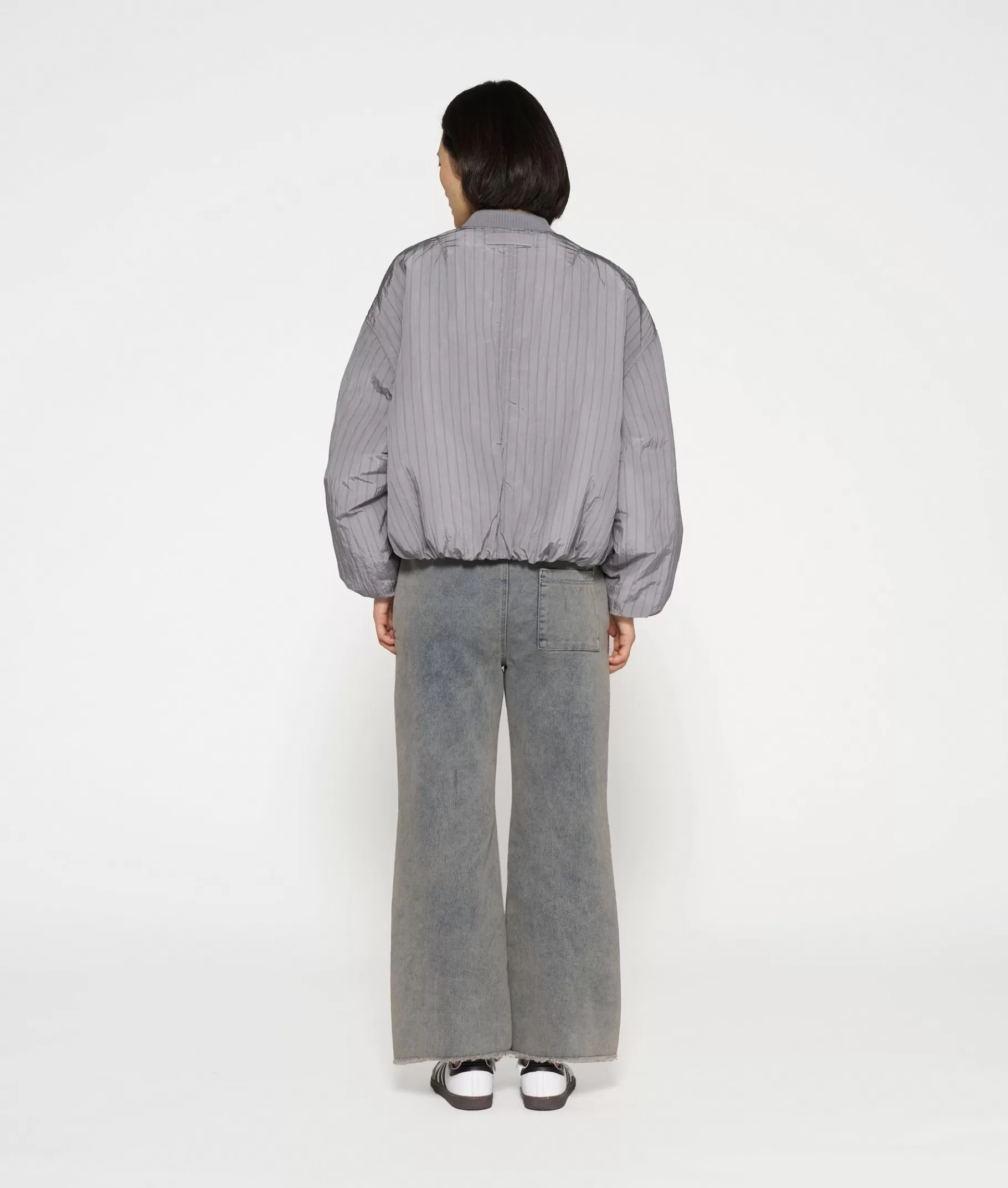 10DAYS flared jogger jog denim
