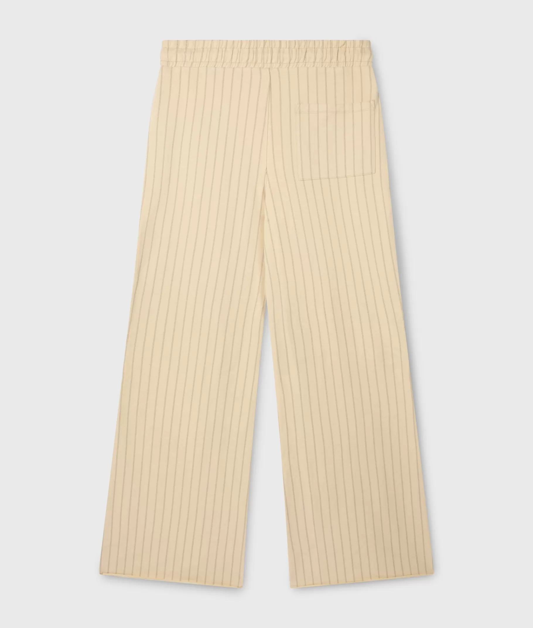 10DAYS flared jogger pinstripe