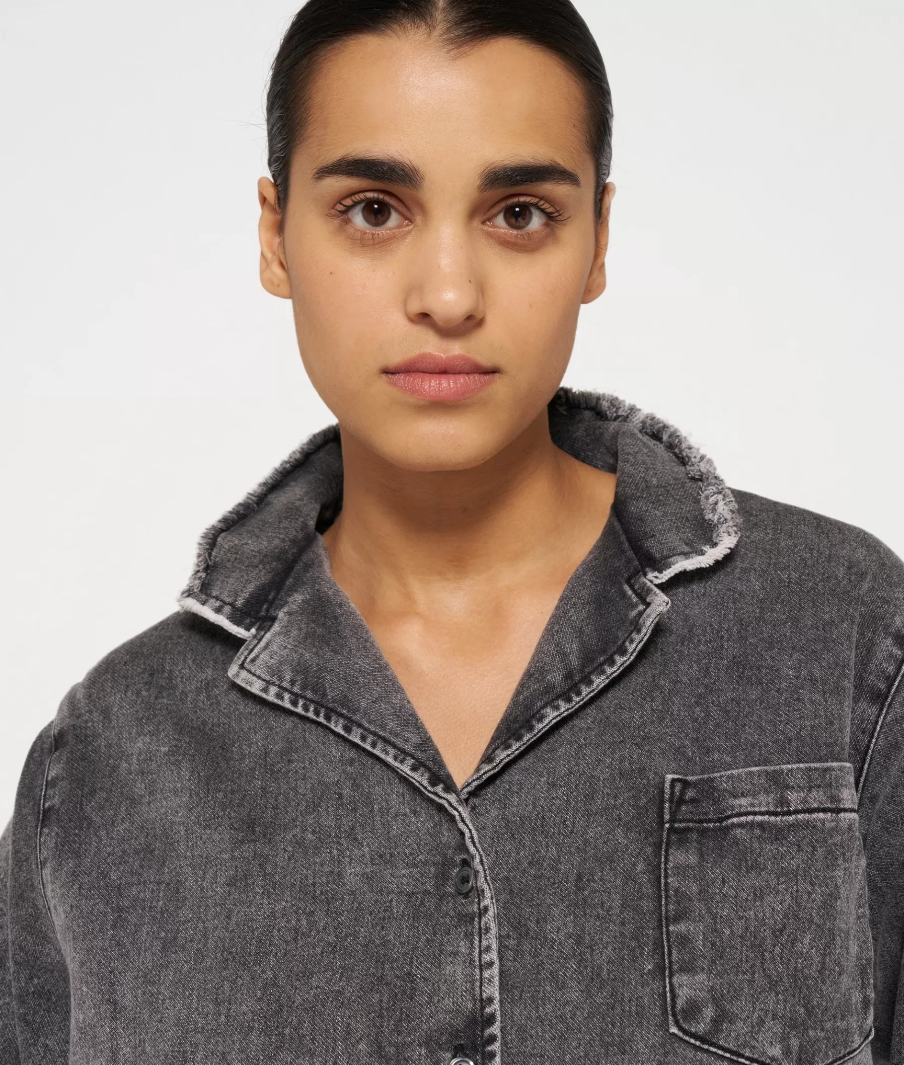 10DAYS shirt jog denim