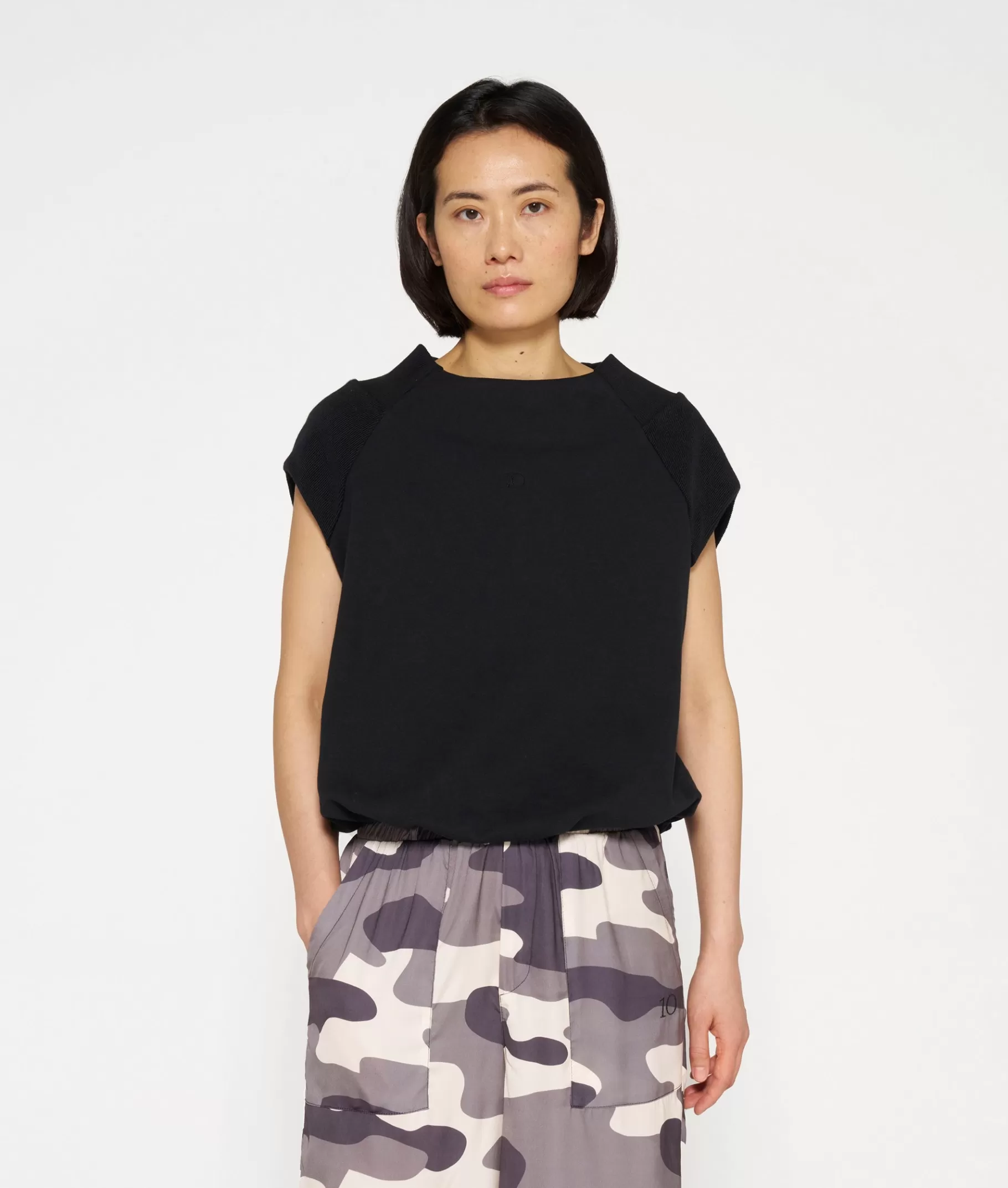 10DAYS sleeveless balloon sweater