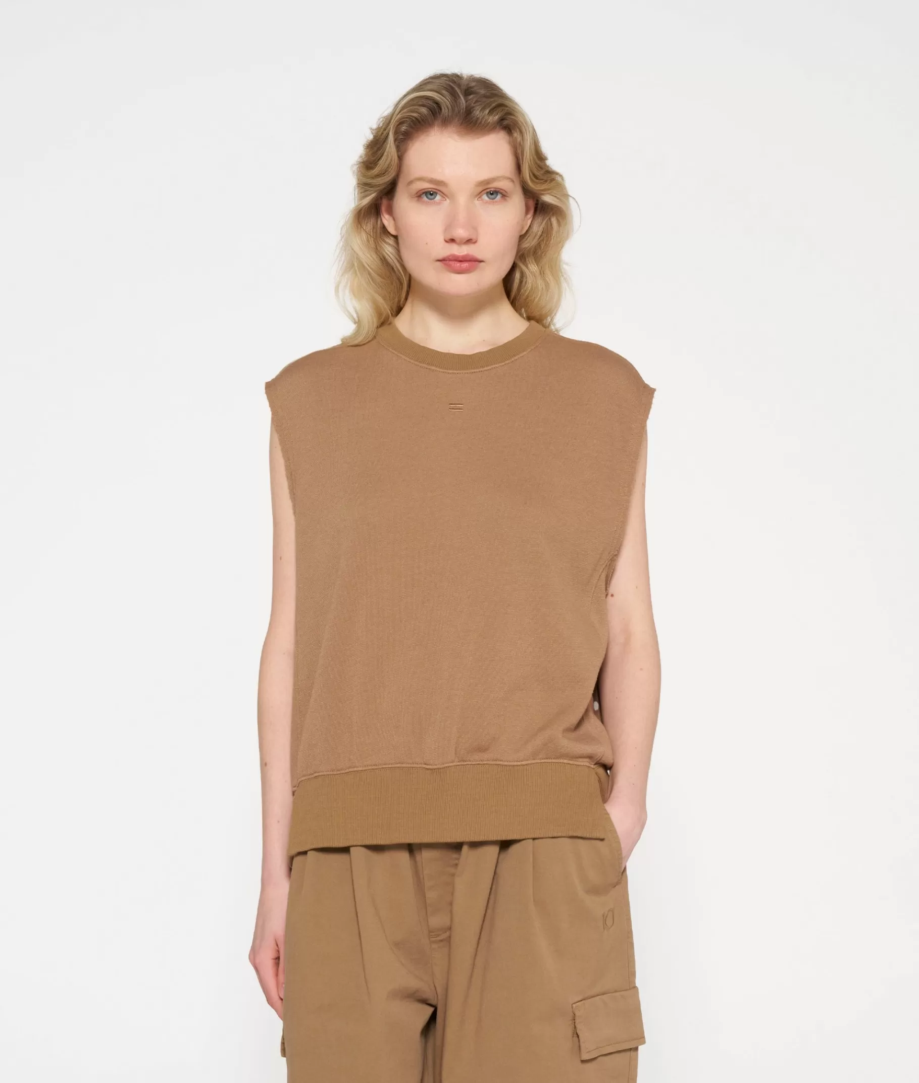 10DAYS sleeveless sweater