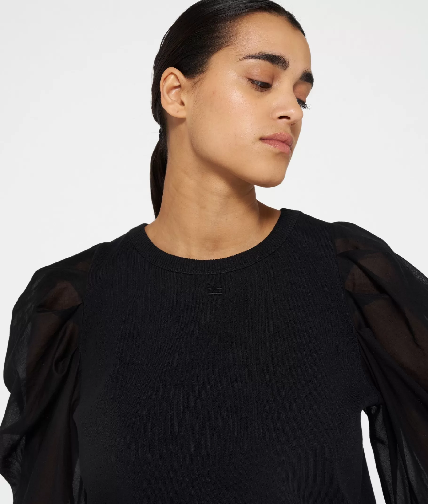10DAYS soft sweater puff sleeve