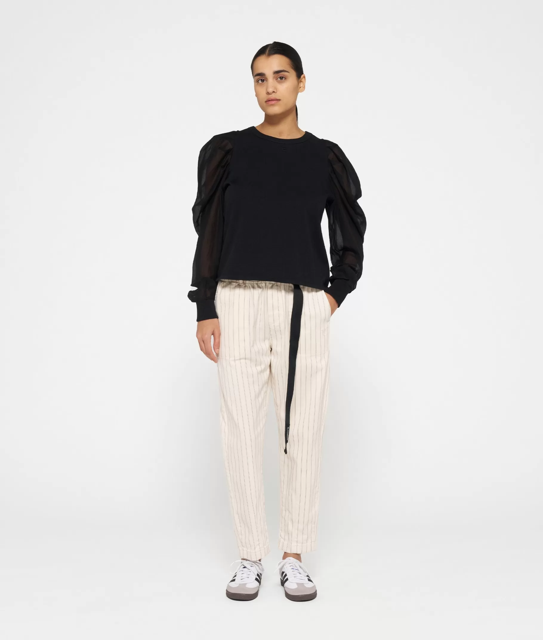 10DAYS soft sweater puff sleeve