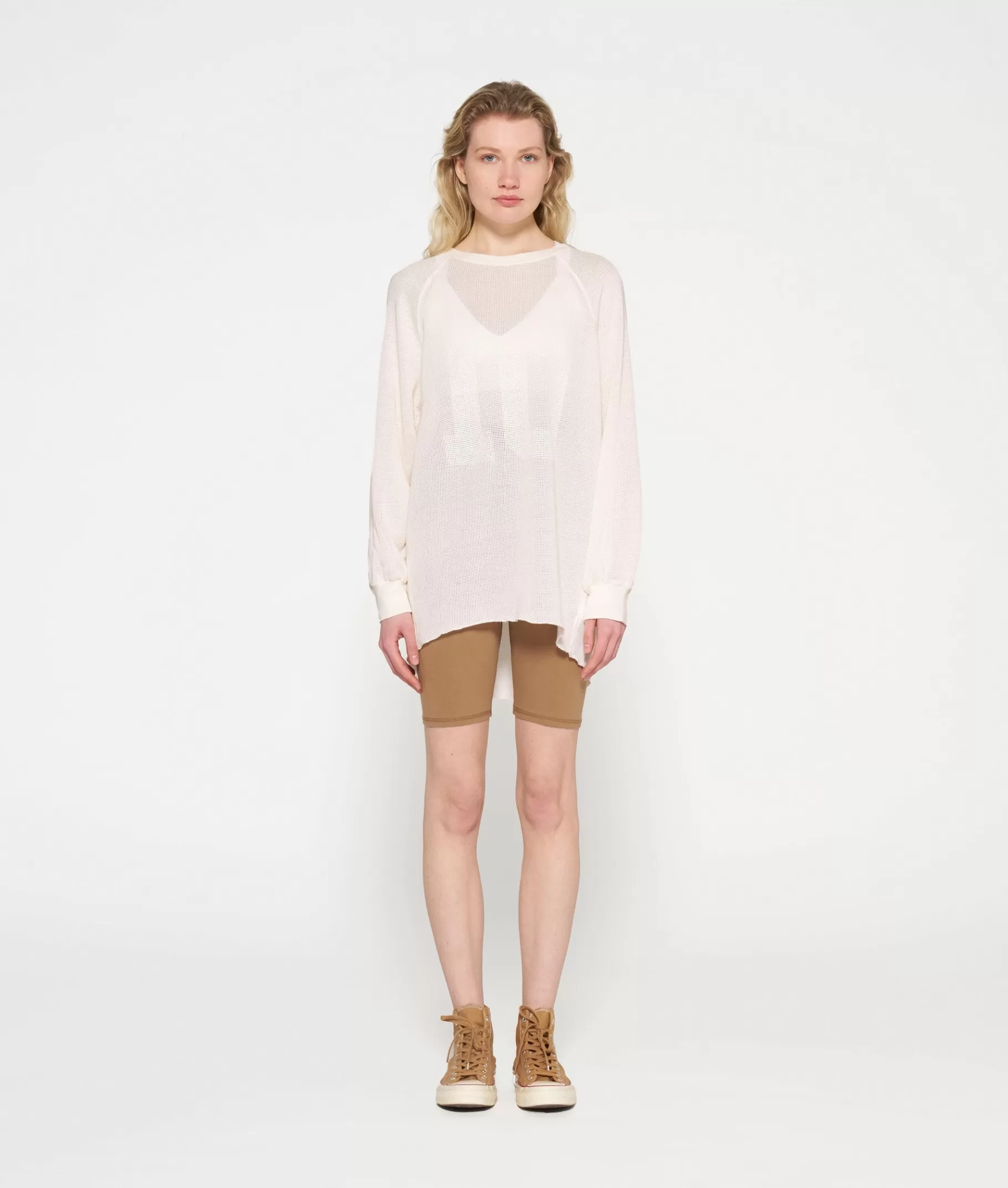 10DAYS tunic mesh